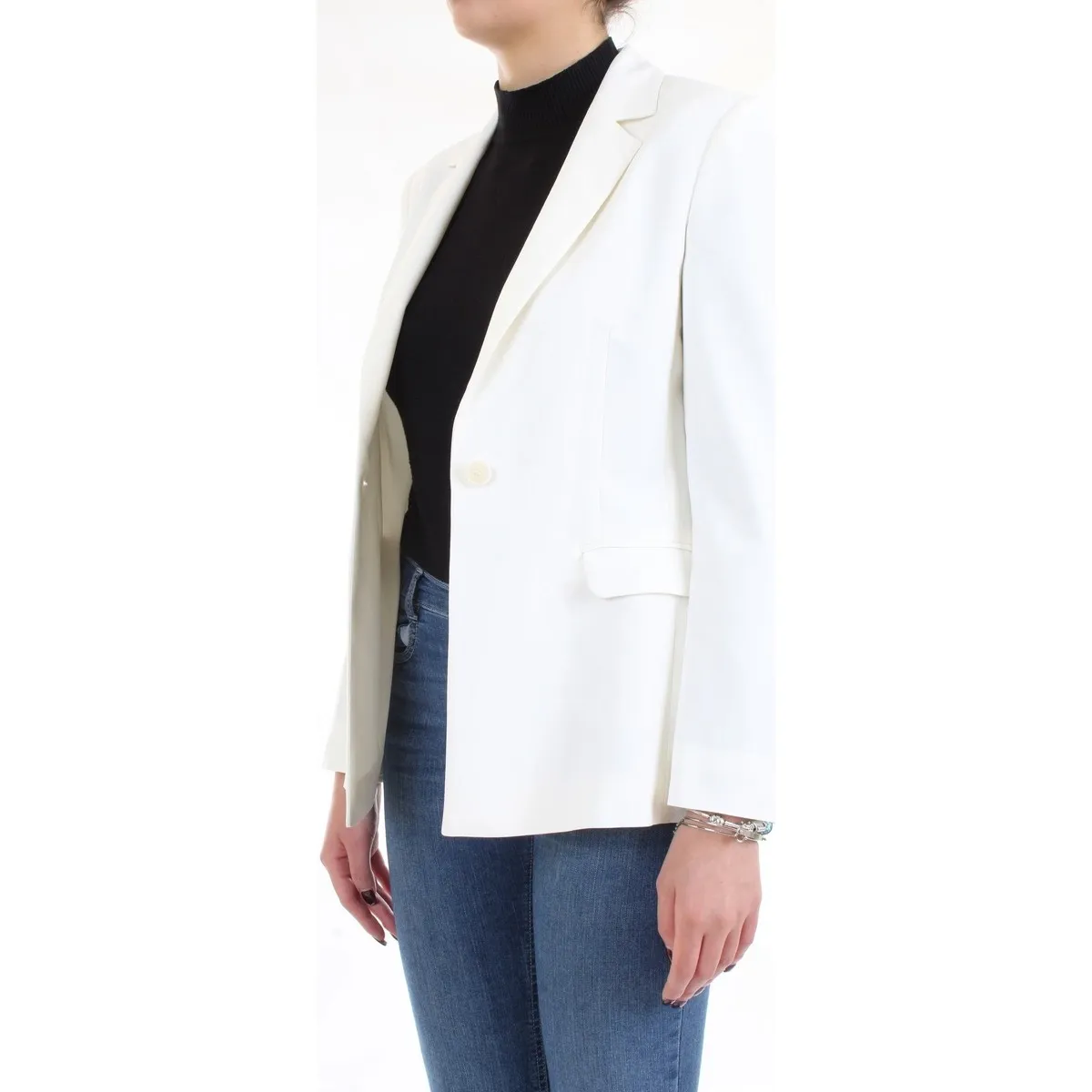 10411020 Chaqueta mujer blanco