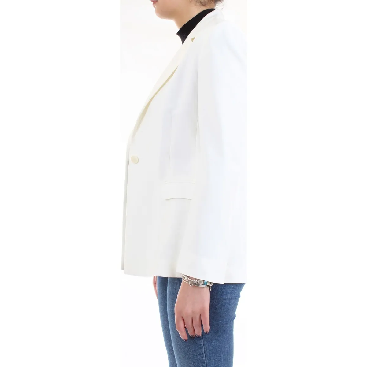 10411020 Chaqueta mujer blanco