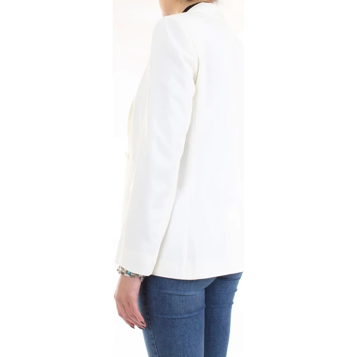 10411020 Chaqueta mujer blanco