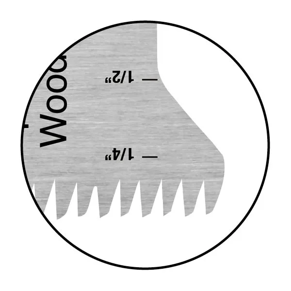65mm Hoja de sierra de precisión para madera