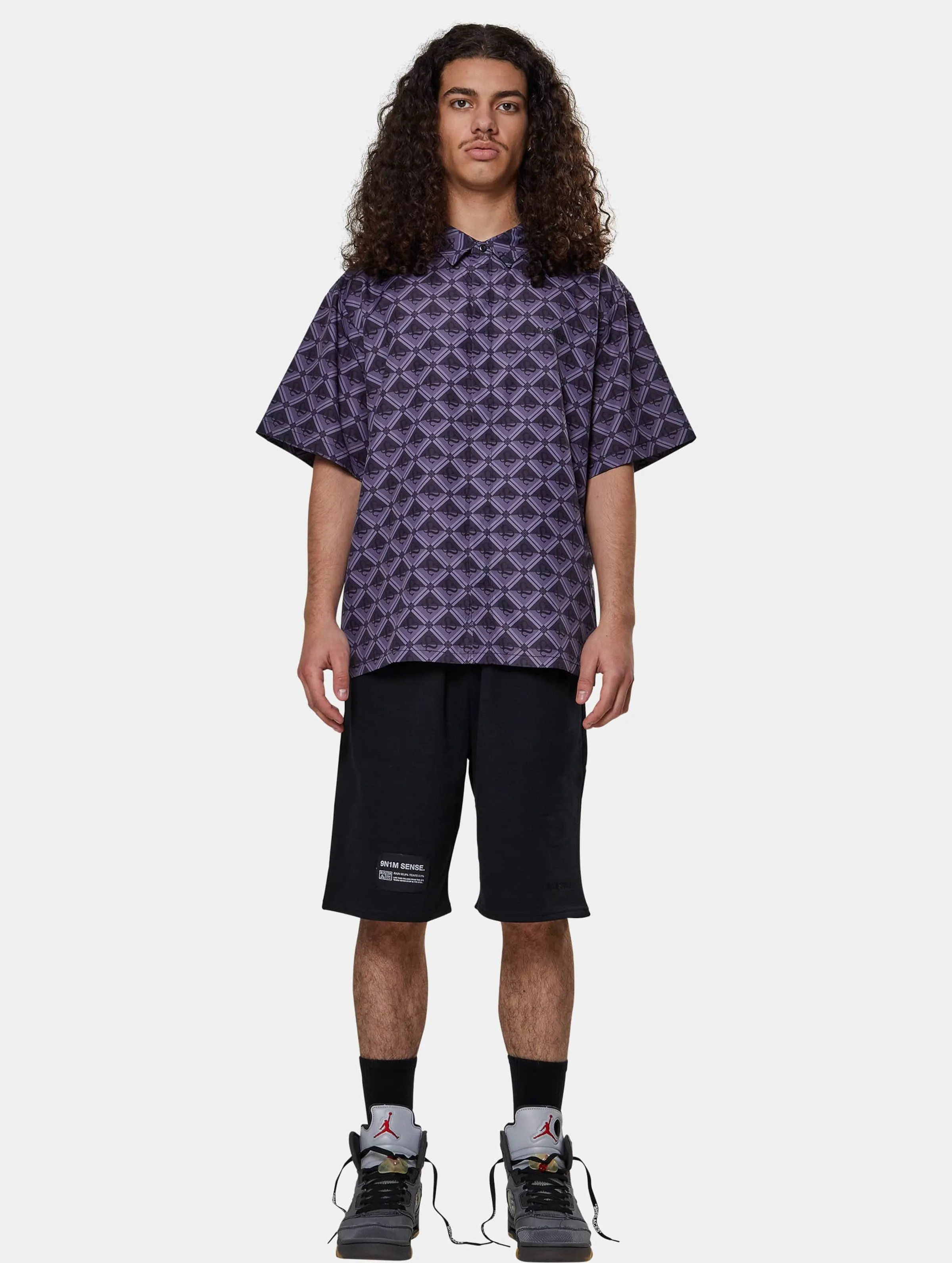 9N1M SENSE All Over Monogram Print