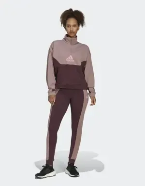ADIDAS CHáNDAL HALFZIP AND TIGHTS