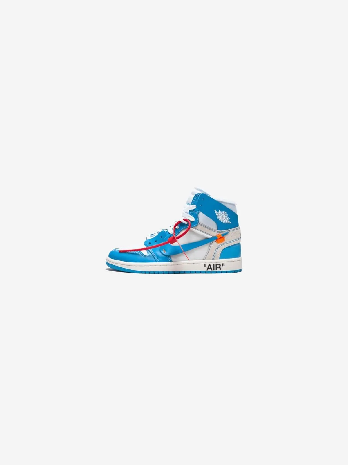 AIR JORDAN 1 OFFWHITE UNIVERSITY BLUE UNC