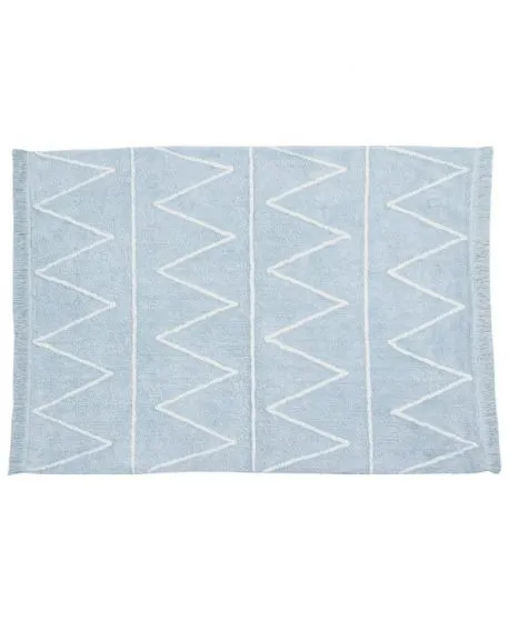 Alfombra Lavable Lorena Canals Hippy Blue
