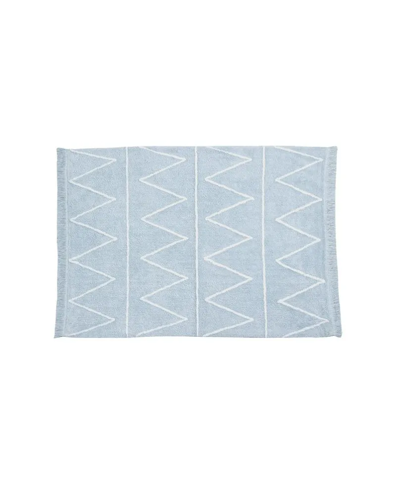 Alfombra Lavable Lorena Canals Hippy Blue