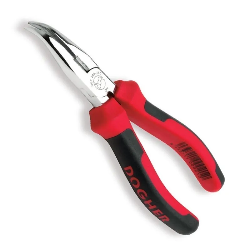 Alicates Bocas Semiredondas Curvas con Corte Profesional CRV 62 HRC DOGHER