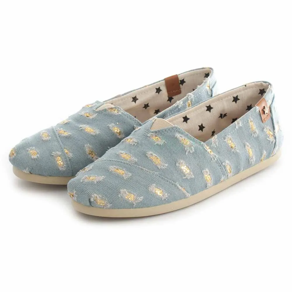 Alpargatas CUBANAS Holly 620 Azul
