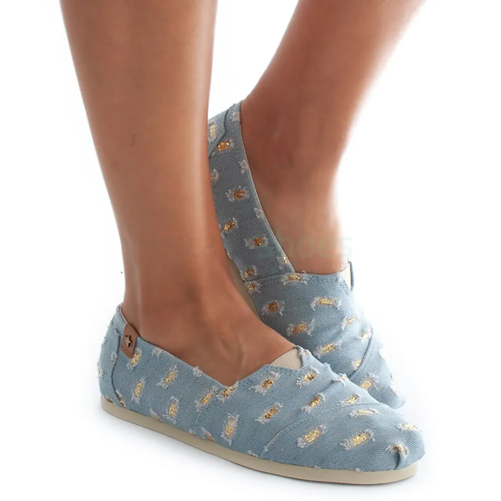 Alpargatas CUBANAS Holly 620 Azul