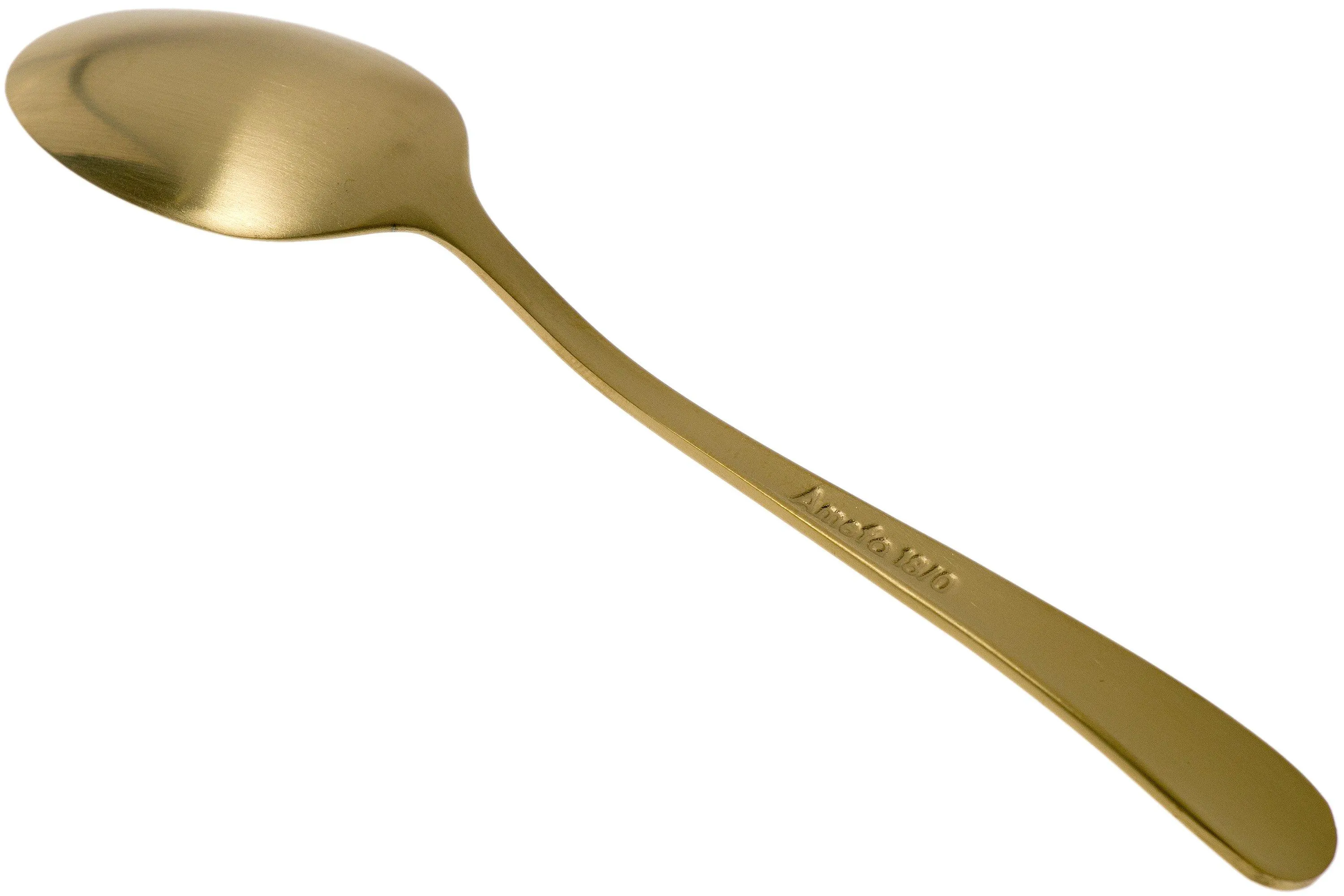 Amefa Austin 1410 seis cucharas de café oro mate