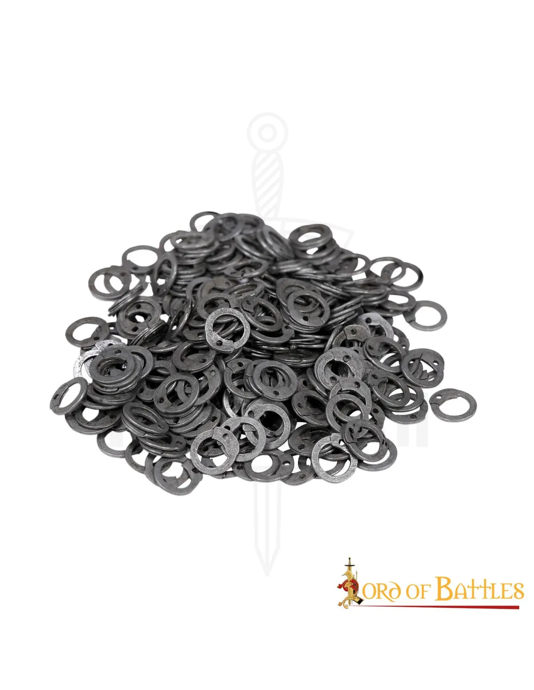 Anillas planas para remachar cota de malla (1 Kg. aprox.)