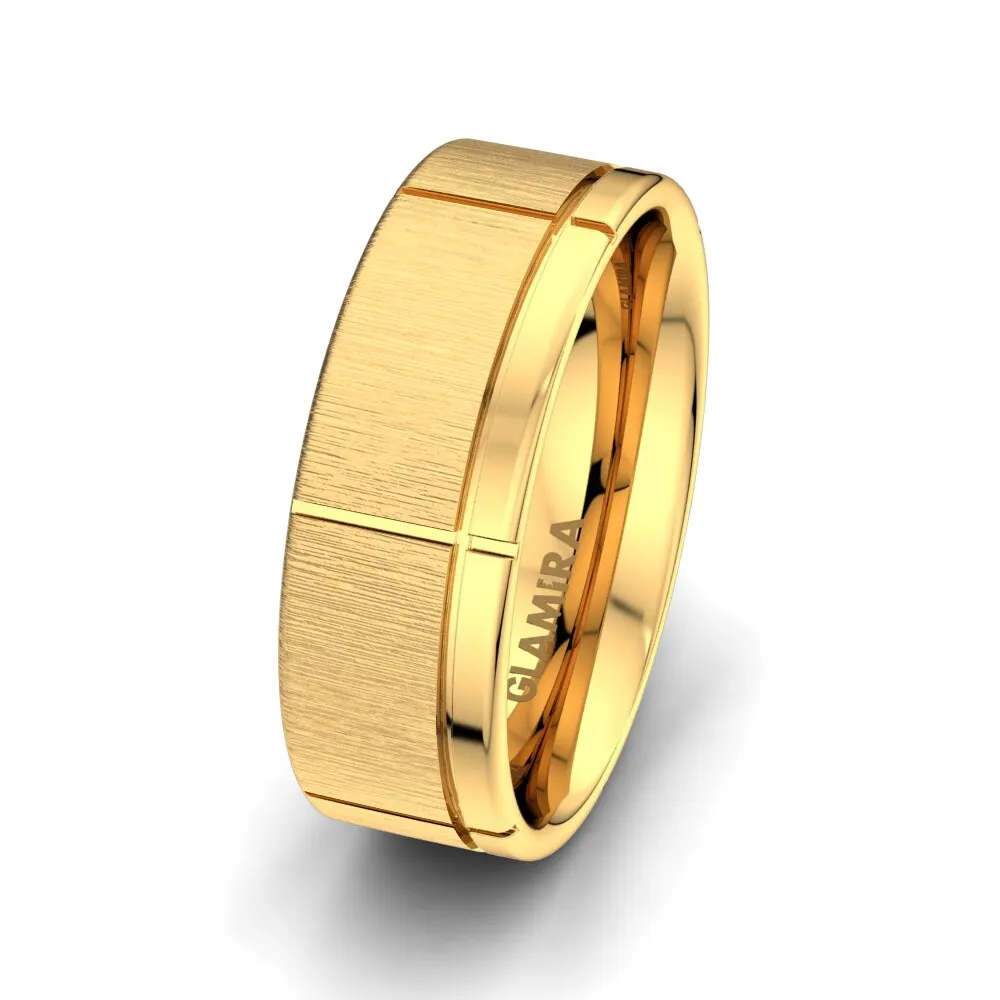 Anillo de hombre Noble Rose 8 mm