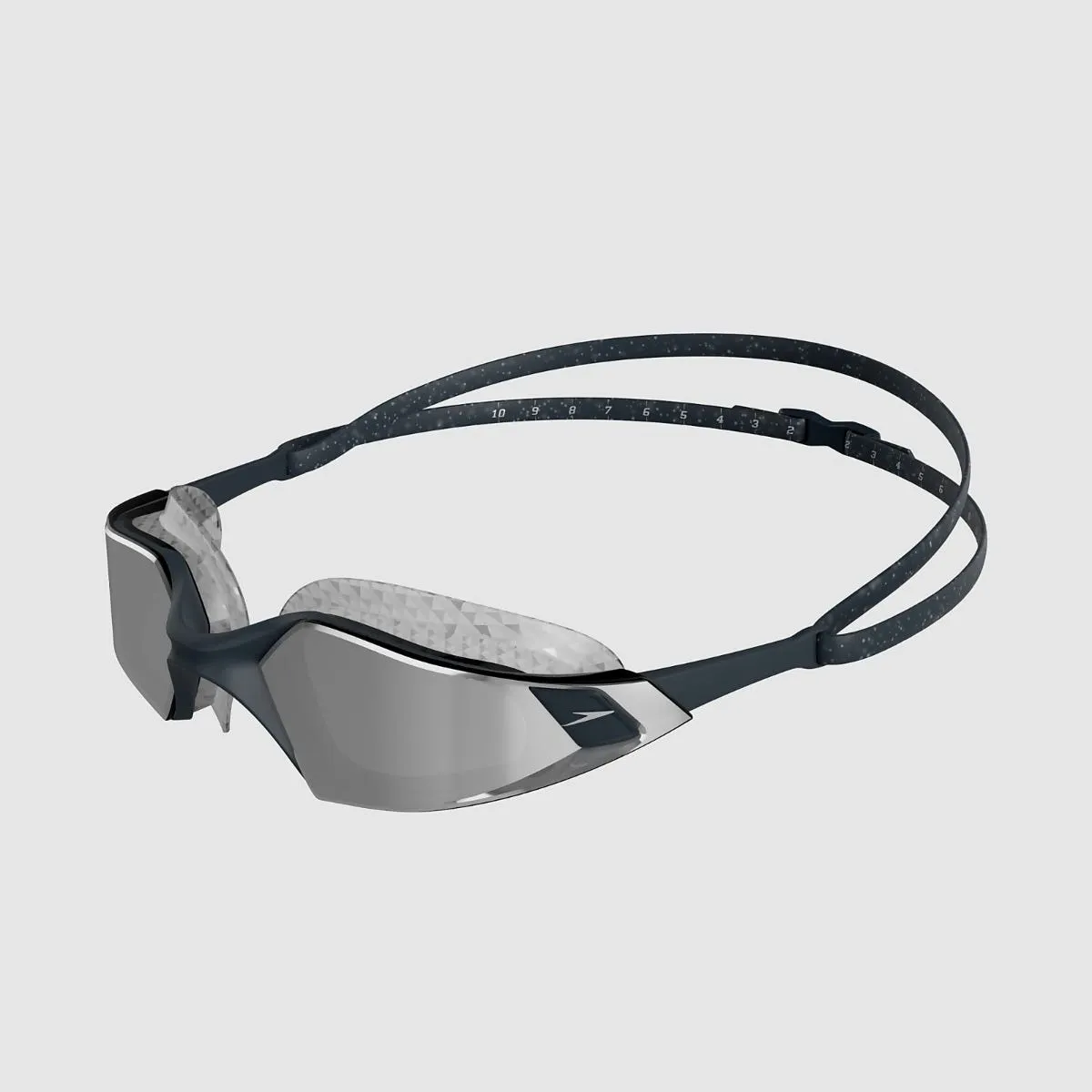 Anteojos Unisex Natación Speedo Aquapulse Pro Mirror Negro