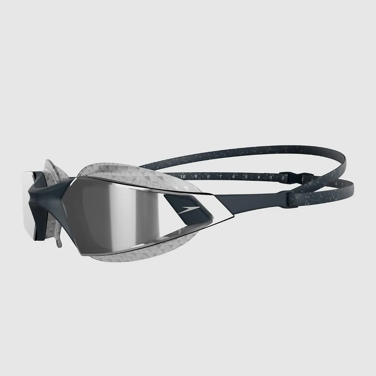 Anteojos Unisex Natación Speedo Aquapulse Pro Mirror Negro
