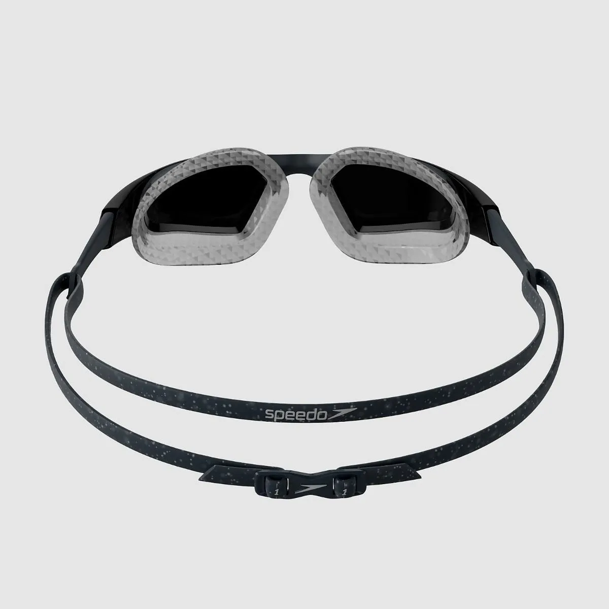 Anteojos Unisex Natación Speedo Aquapulse Pro Mirror Negro