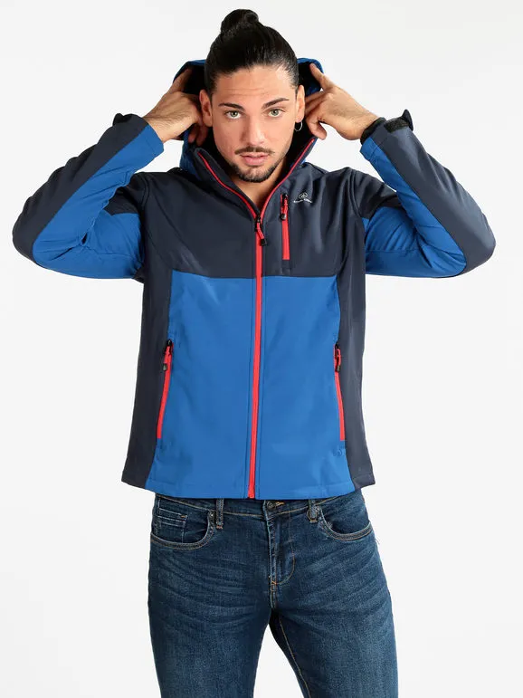 Athl Dpt Chaqueta impermeable hombre con capucha