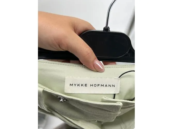 Autre Marque Camiseta corta MYKKE HOFMANN.Poliéster XS Internacional Verde 