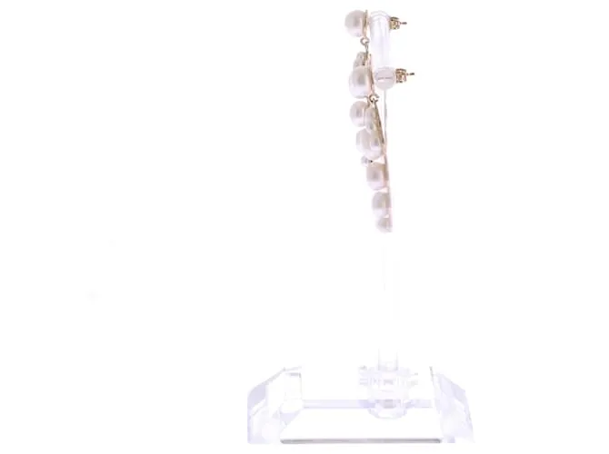 Autre Marque NO FIRMA / Pendientes SIN FIRMAR T.  metal Blanco 