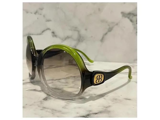 Balenciaga Lentes de sol Verde 