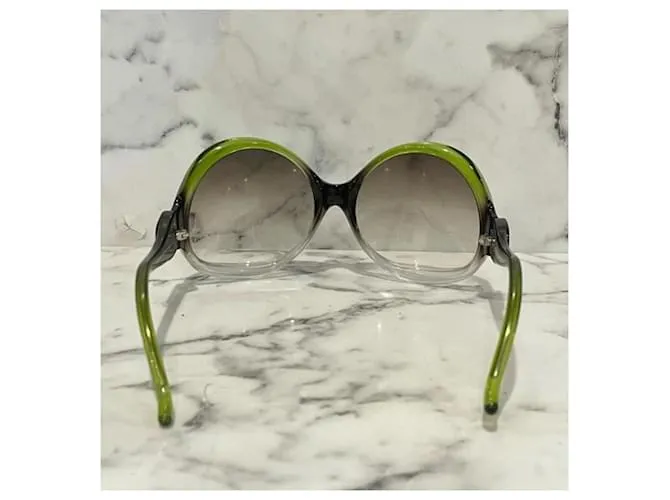 Balenciaga Lentes de sol Verde 