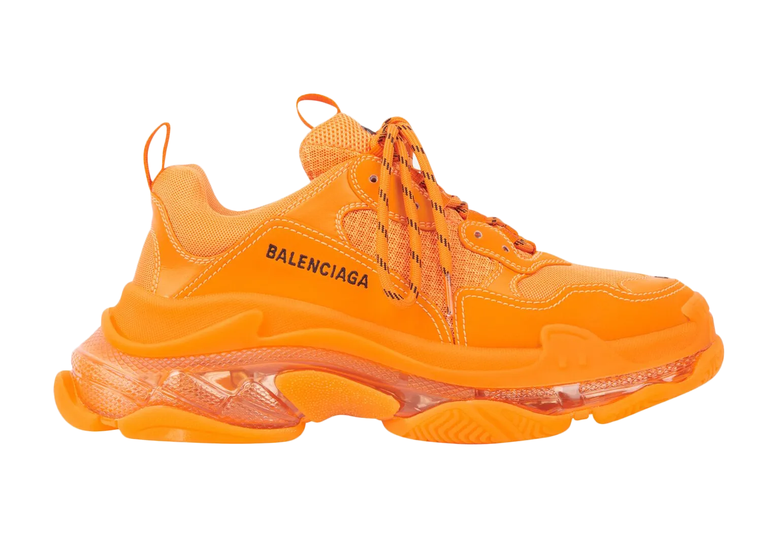 Balenciaga Triple S Clear Sole Orange W