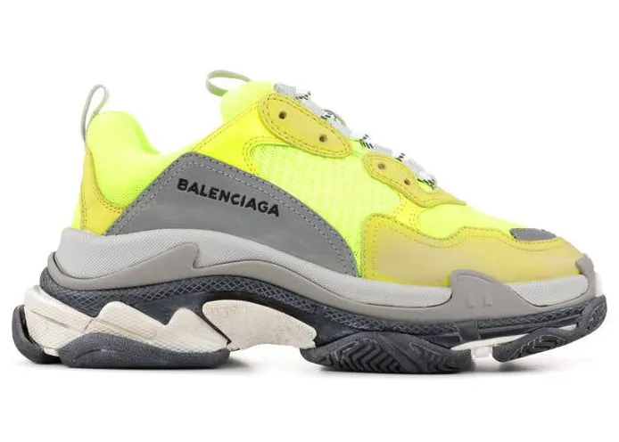 Balenciaga Triple S Yellow Fluo W