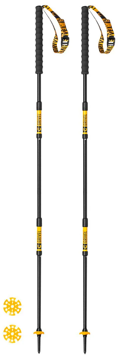 Bastones grivel Trail 3 (par) + rosetas