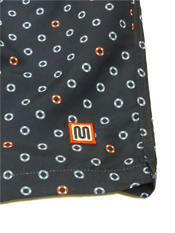 Bañador Meyba mod. Woody estampado en azul marino