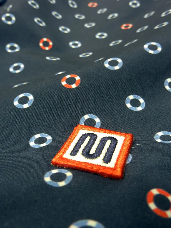 Bañador Meyba mod. Woody estampado en azul marino