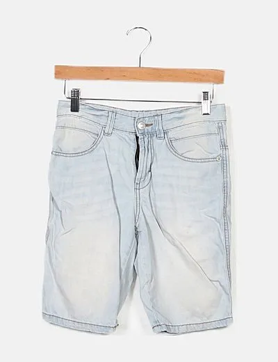 Benetton Pantalón denim azul