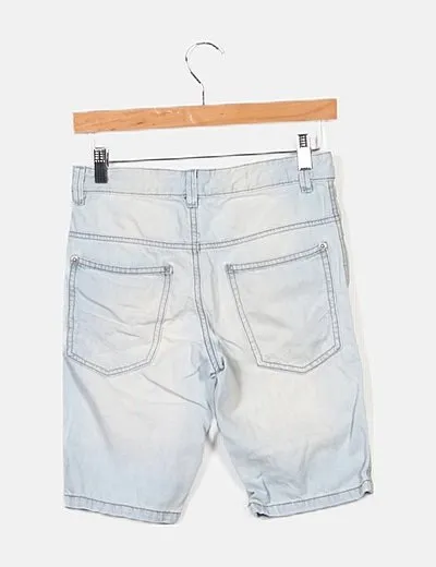 Benetton Pantalón denim azul