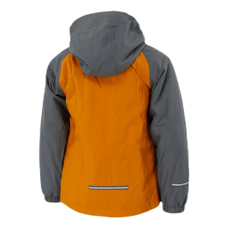Bergans Of Norway Storm Ins Kids Jacket 10 000 mm Grey/Yellow