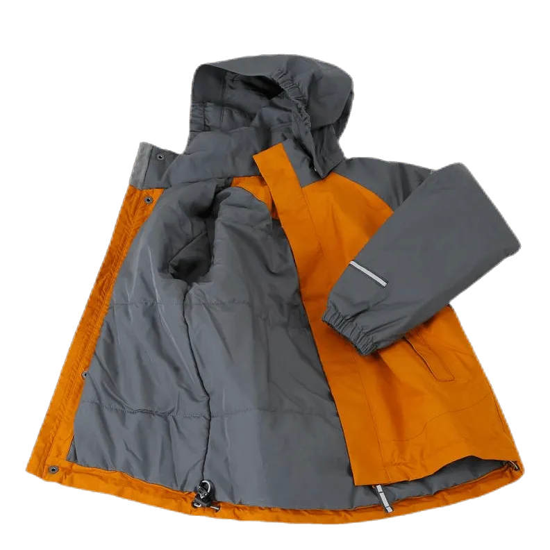 Bergans Of Norway Storm Ins Kids Jacket 10 000 mm Grey/Yellow