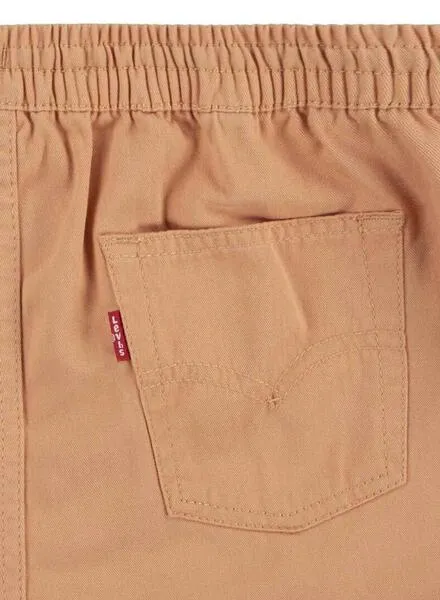 Bermuda Levis Pull On Woven Short Naranja Niño