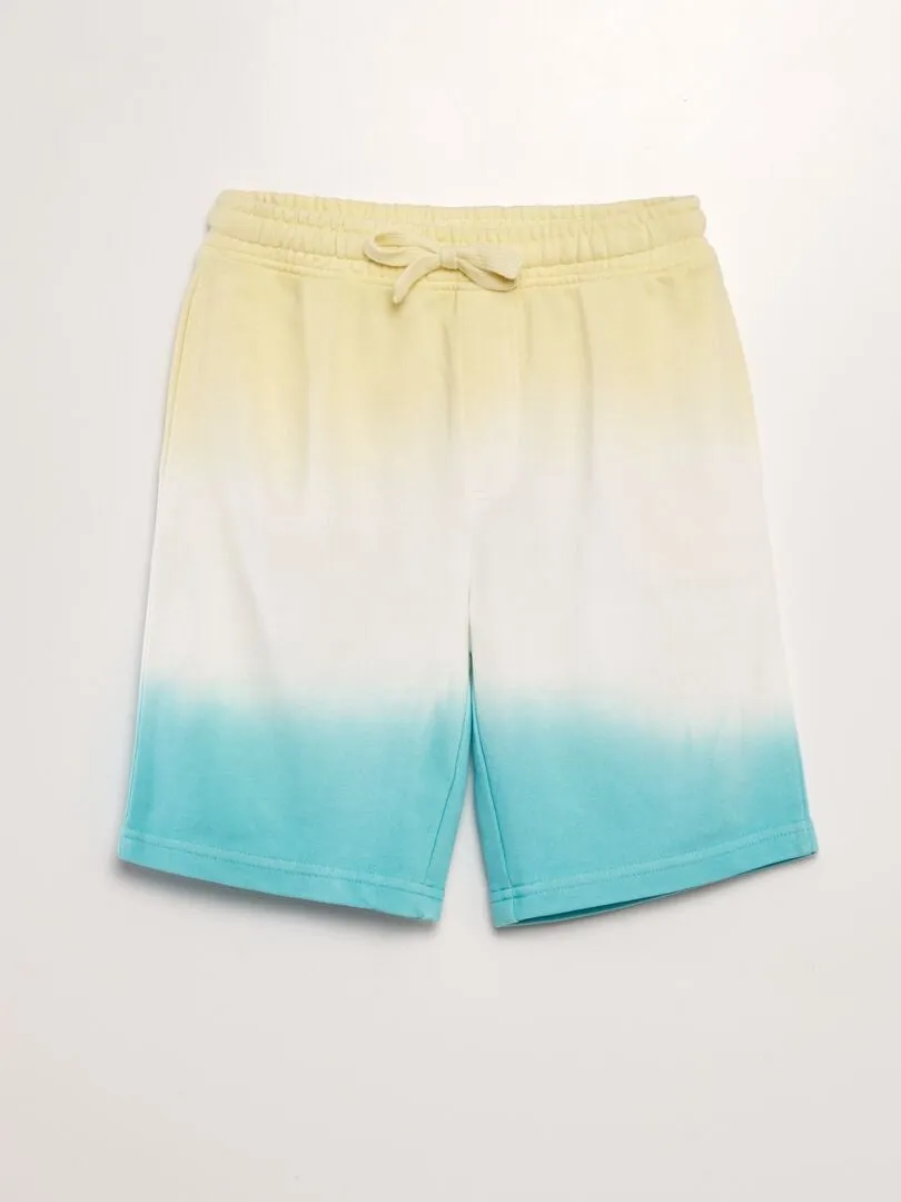 BERMUDAS TIEDYE  AMARILLO