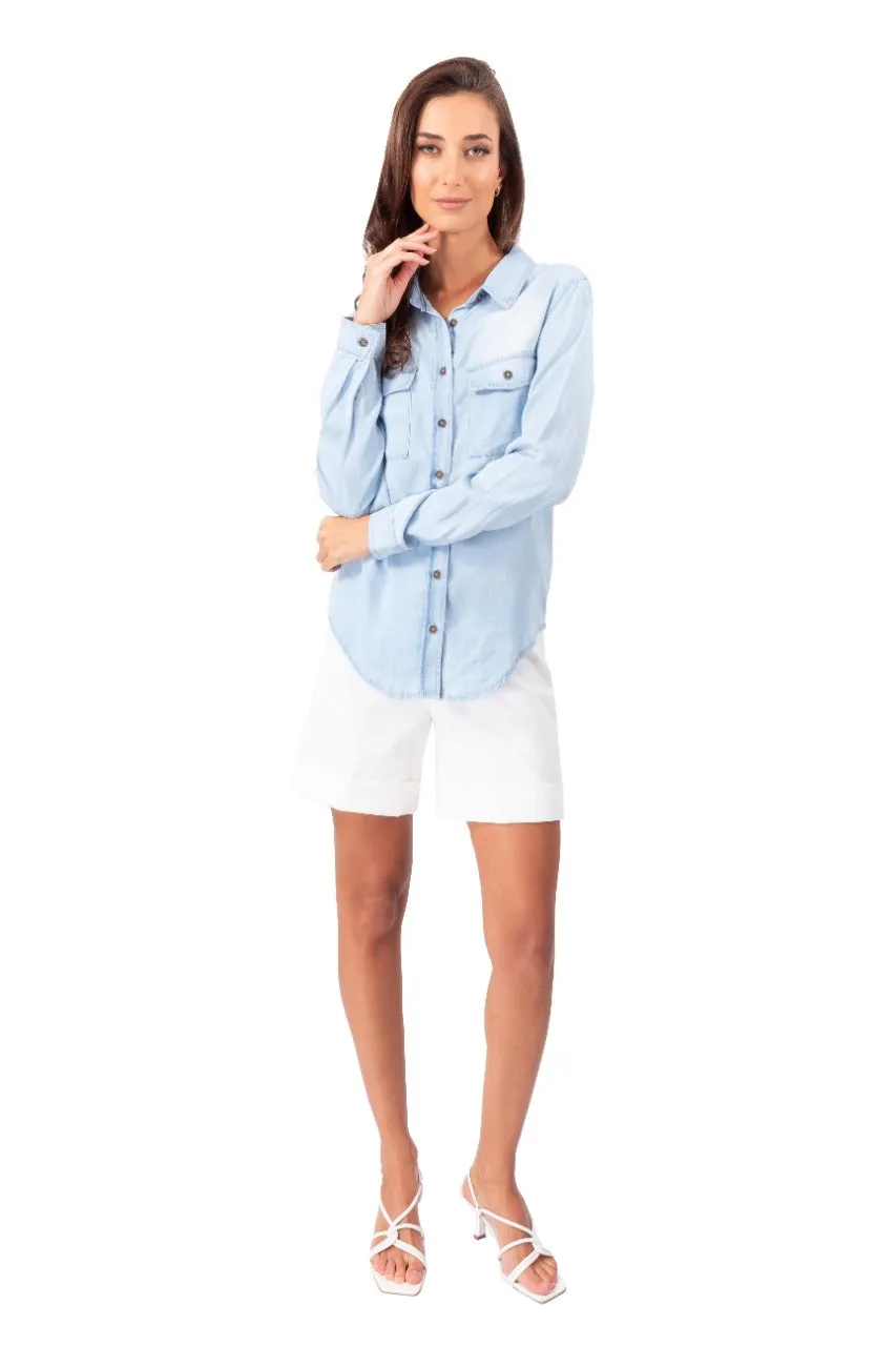 BLUSA CAMISERA DAMA ASPIK ALE2354