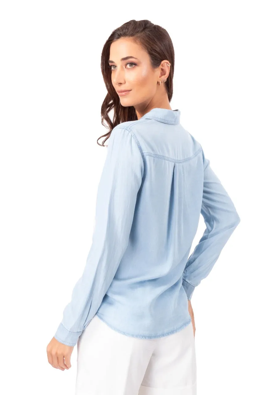 BLUSA CAMISERA DAMA ASPIK ALE2354