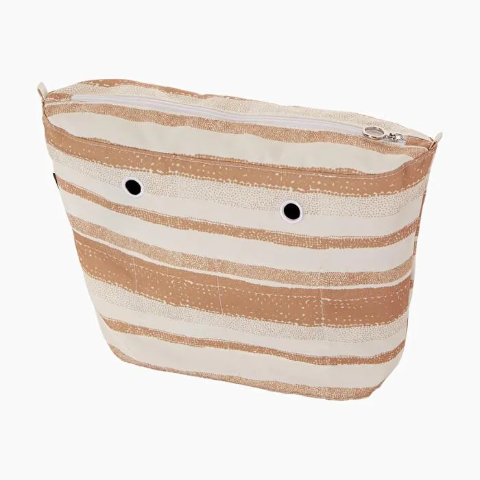 Bolsa interna arena rayas O bag