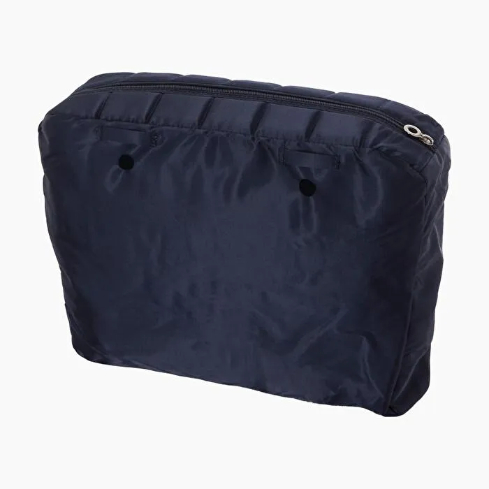Bolsa interna satin azul marino O bag urban