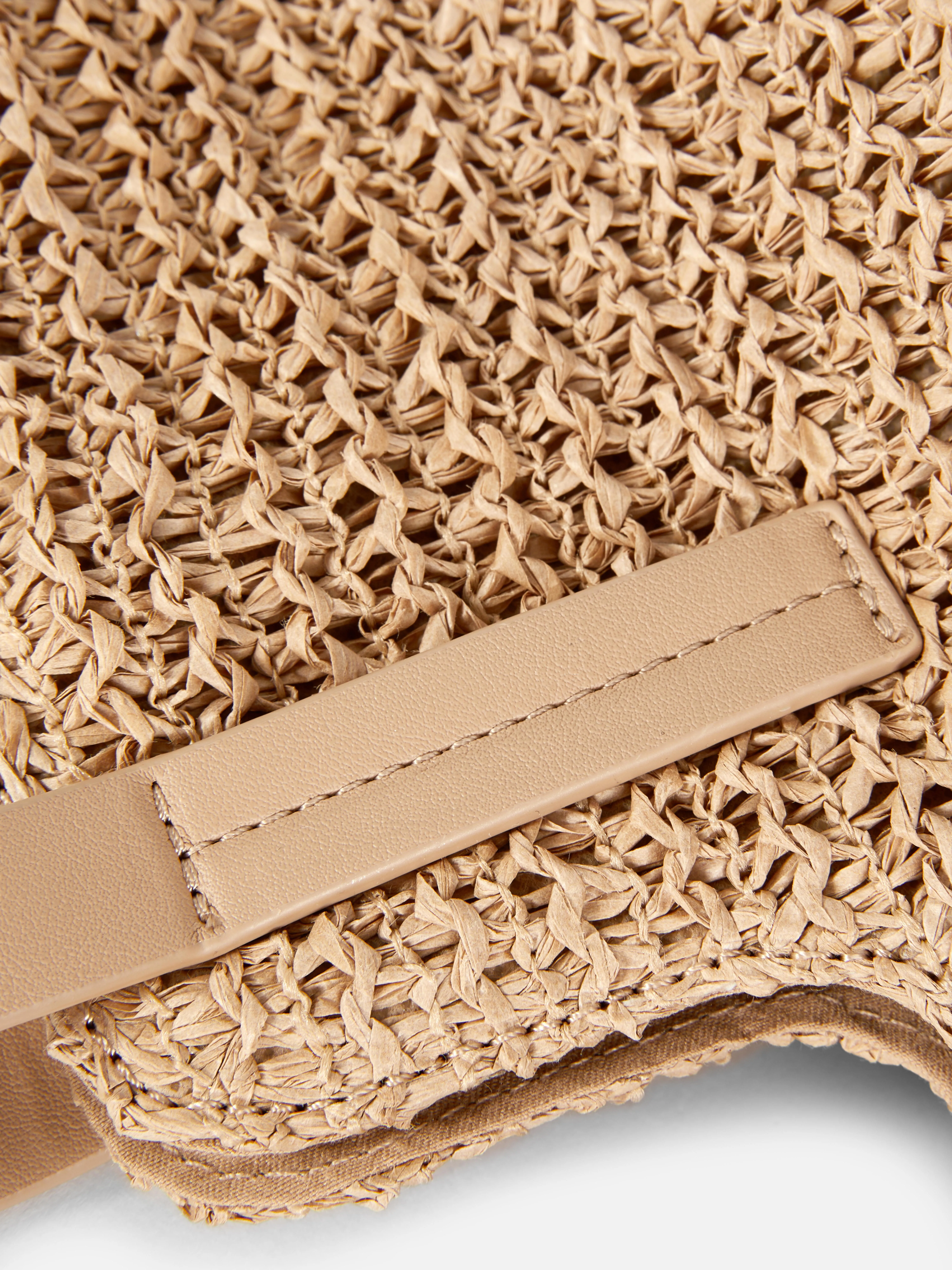 Bolso shopper de paja