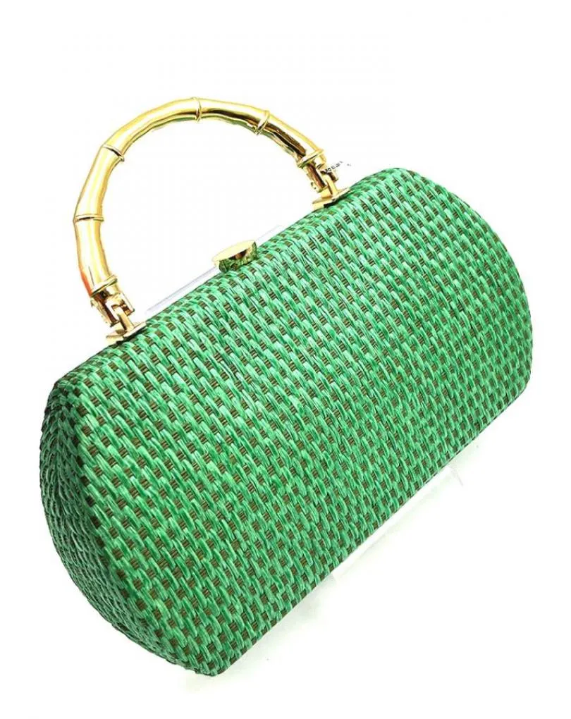 BOLSOS DE FIESTA VERDES CON ASA RIGIDA PARA INVITADAS DE BODA