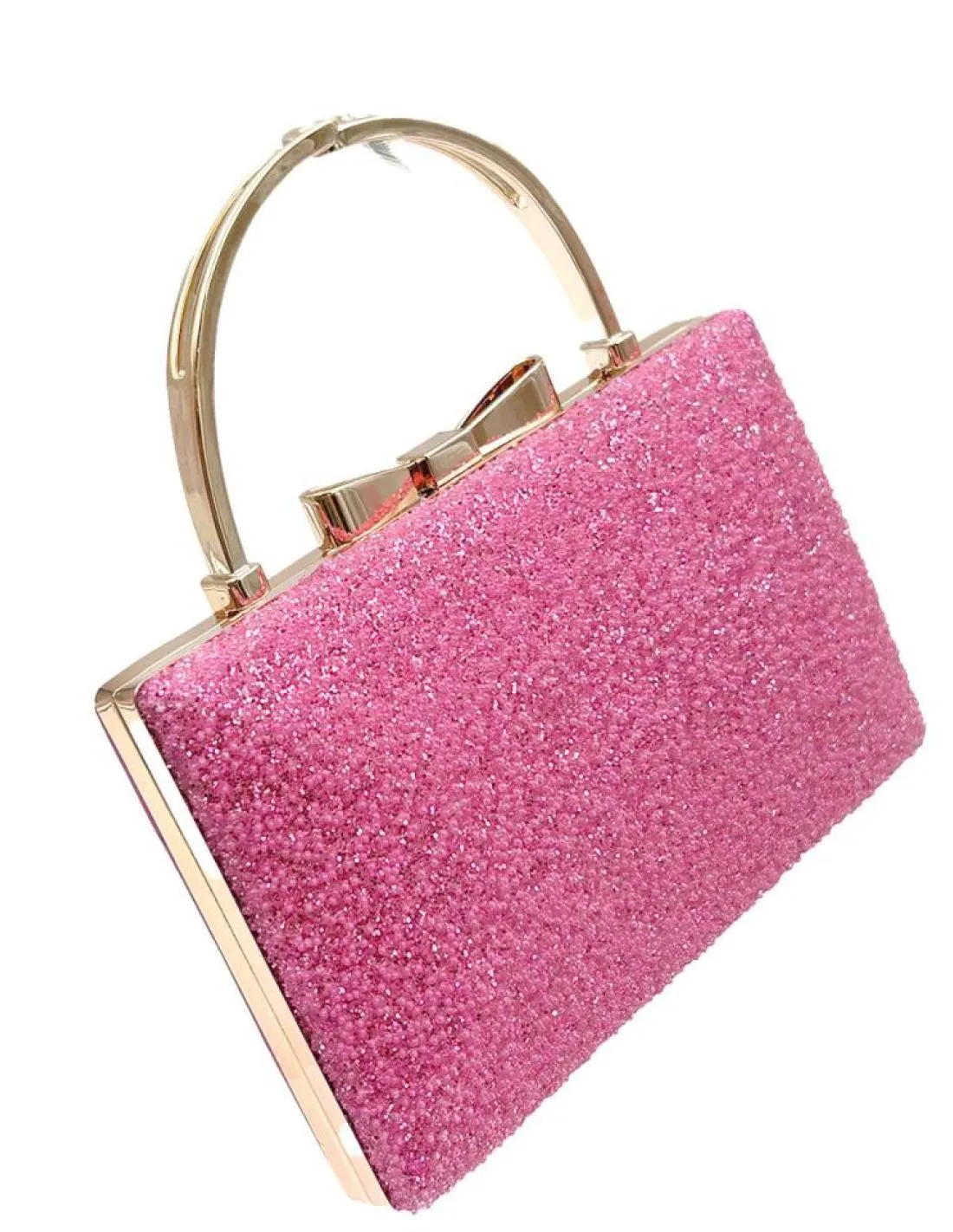 BOLSOS FIESTA FUCSIAS DE ASA LADY PARA INVITADAS CHIC EN BODAS Y GALAS