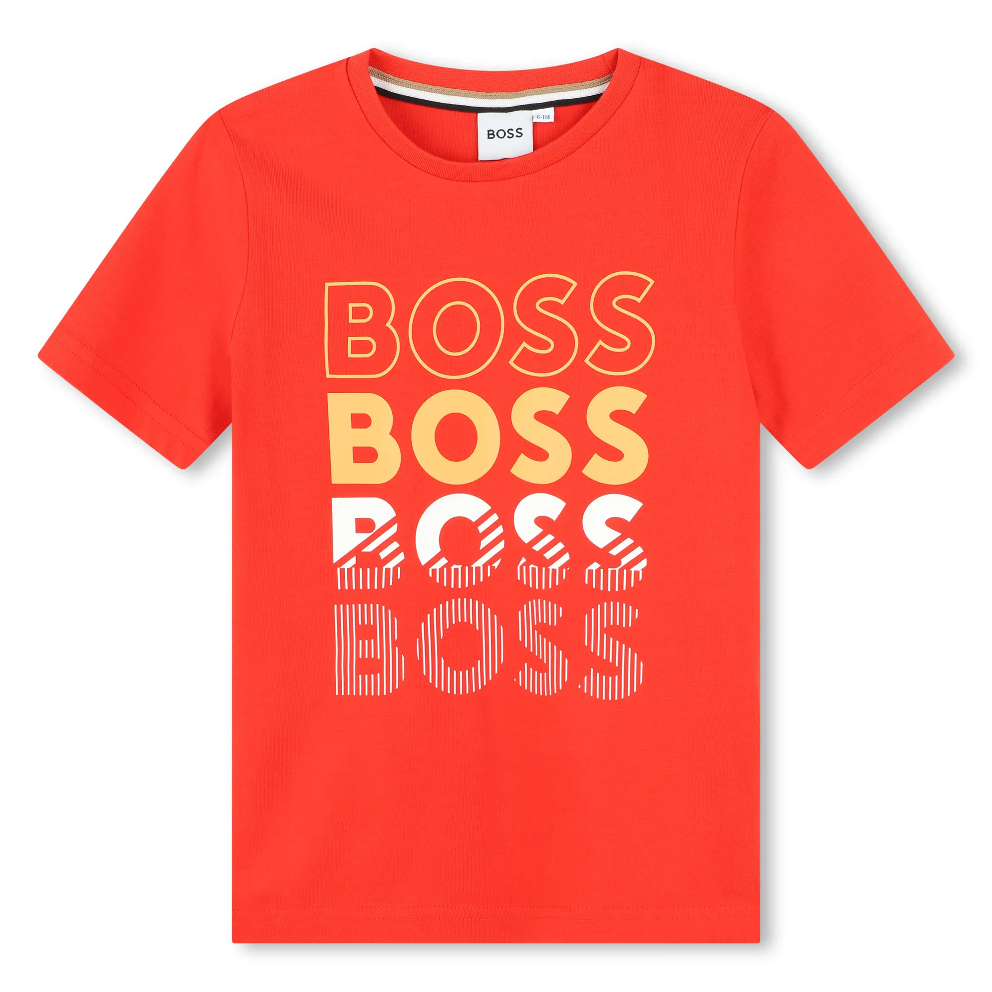 BOSS Camiseta de cuello redondo