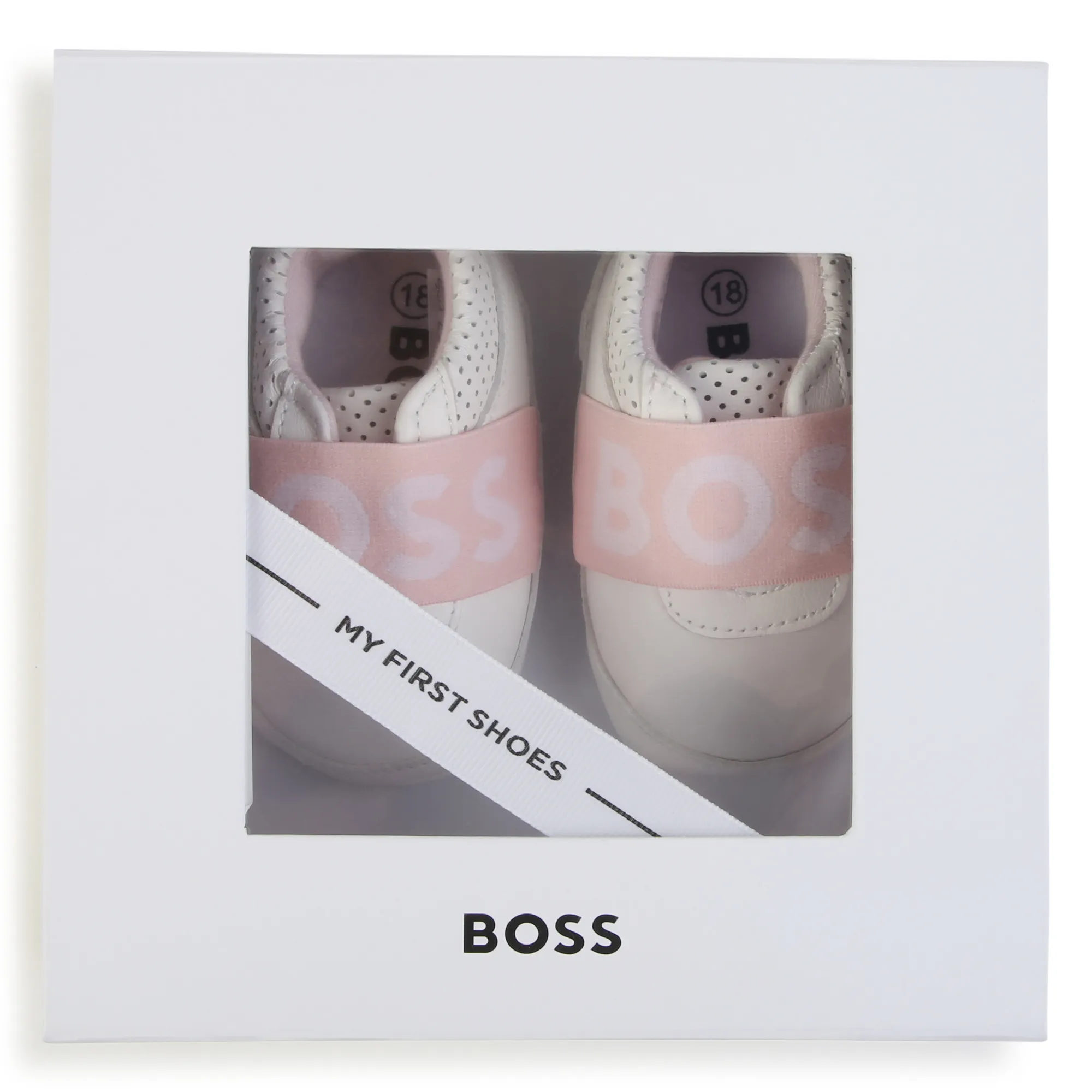 BOSS Patucos elásticos de piel
