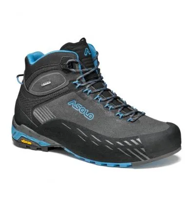 Bota senderismo mujer Asolo ELDO MID LTH GV ML (GRAFITO/LUNA AZUL)