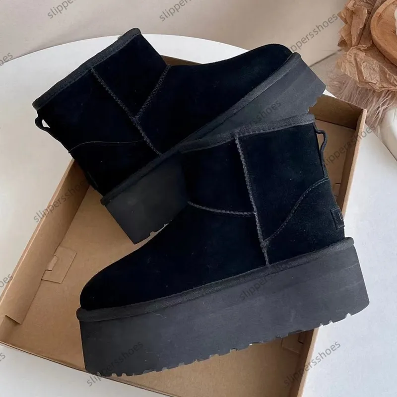 Botas de diseño para hombres y mujeres Australia zapatillas Tasman Plataforma para mujer Boties de invierno Boot de nieve clásic