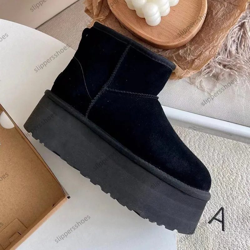 Botas de diseño para hombres y mujeres Australia zapatillas Tasman Plataforma para mujer Boties de invierno Boot de nieve clásic
