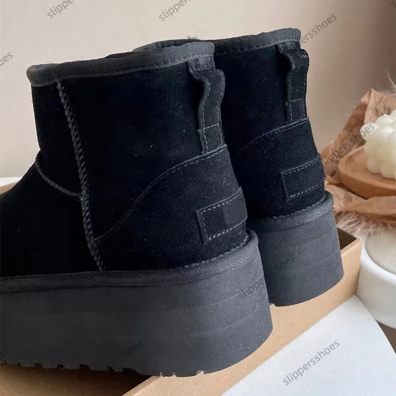 Botas de diseño para hombres y mujeres Australia zapatillas Tasman Plataforma para mujer Boties de invierno Boot de nieve clásic