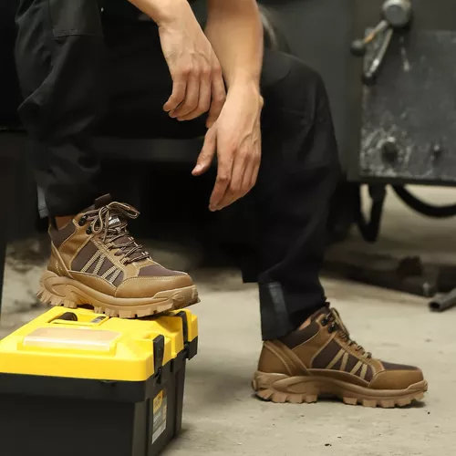 Botas De Seguridad Industrial Trabajo Casquillo Aislamiento