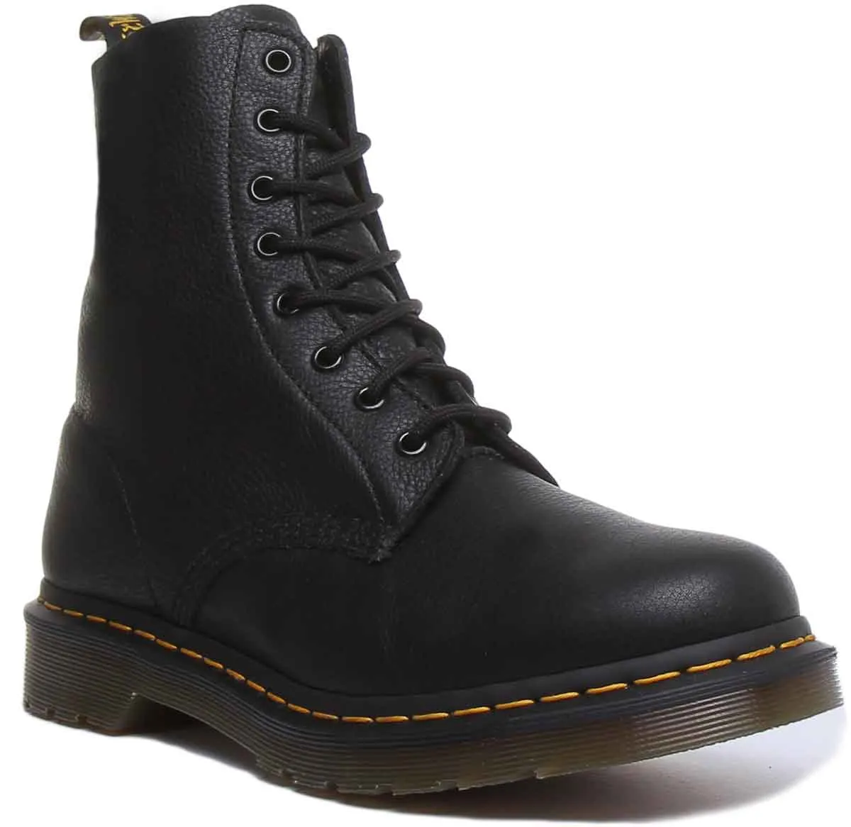 Botines de cuero para mujer Dr. Martens 1460 Pascal Savanah Virgina 8 Eye Clas en color canela