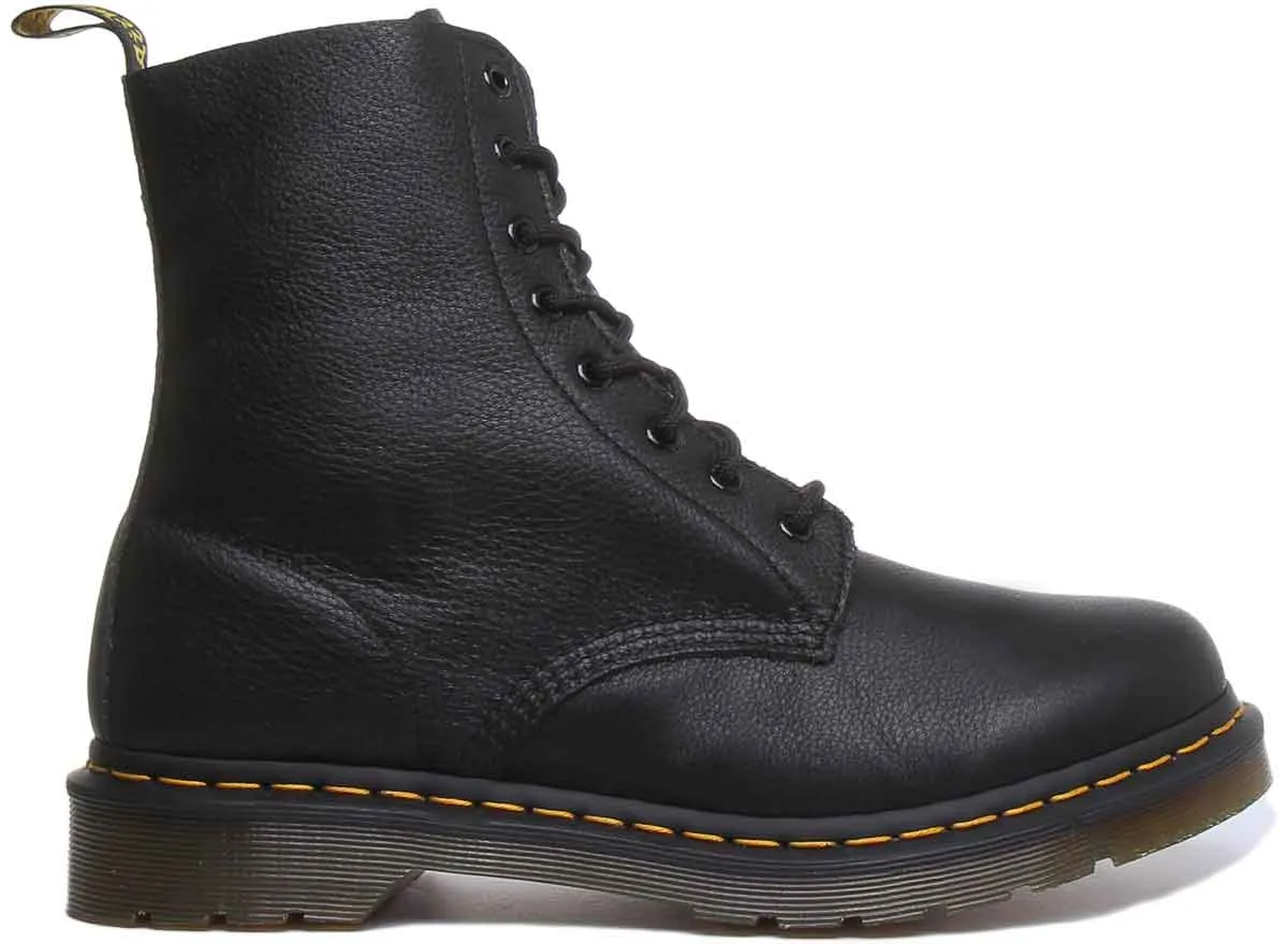 Botines de cuero para mujer Dr. Martens 1460 Pascal Savanah Virgina 8 Eye Clas en color canela